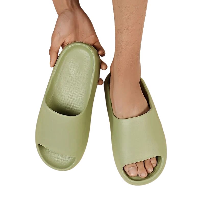 Men's Open Toe Chunky Slippers